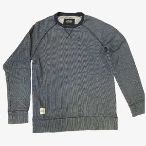 NATIVE YOUTH Blue striped Crewneck Sweater